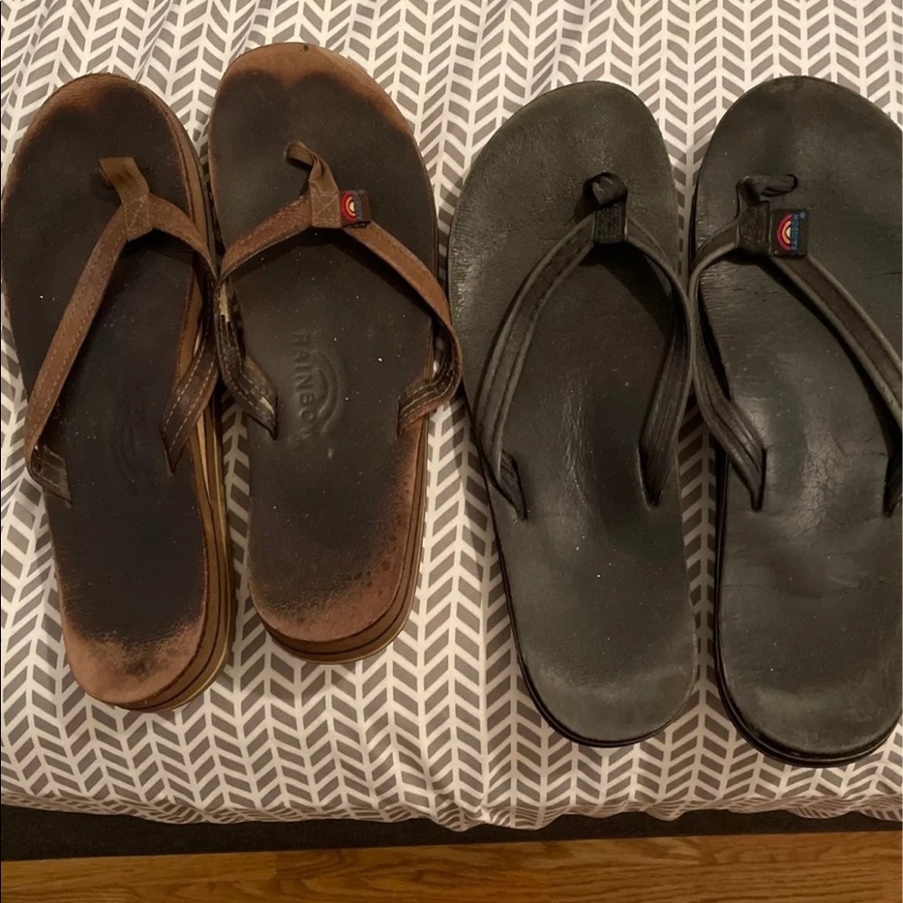 Rainbow sandals